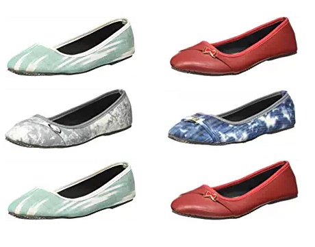 India Desire : Buy Kanvas Katha Womens Ballet Flats From Rs. 99 At Amazon [MRP Rs 499]